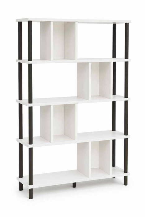 Hanah Home Peka-0045 Blanco y Negro
